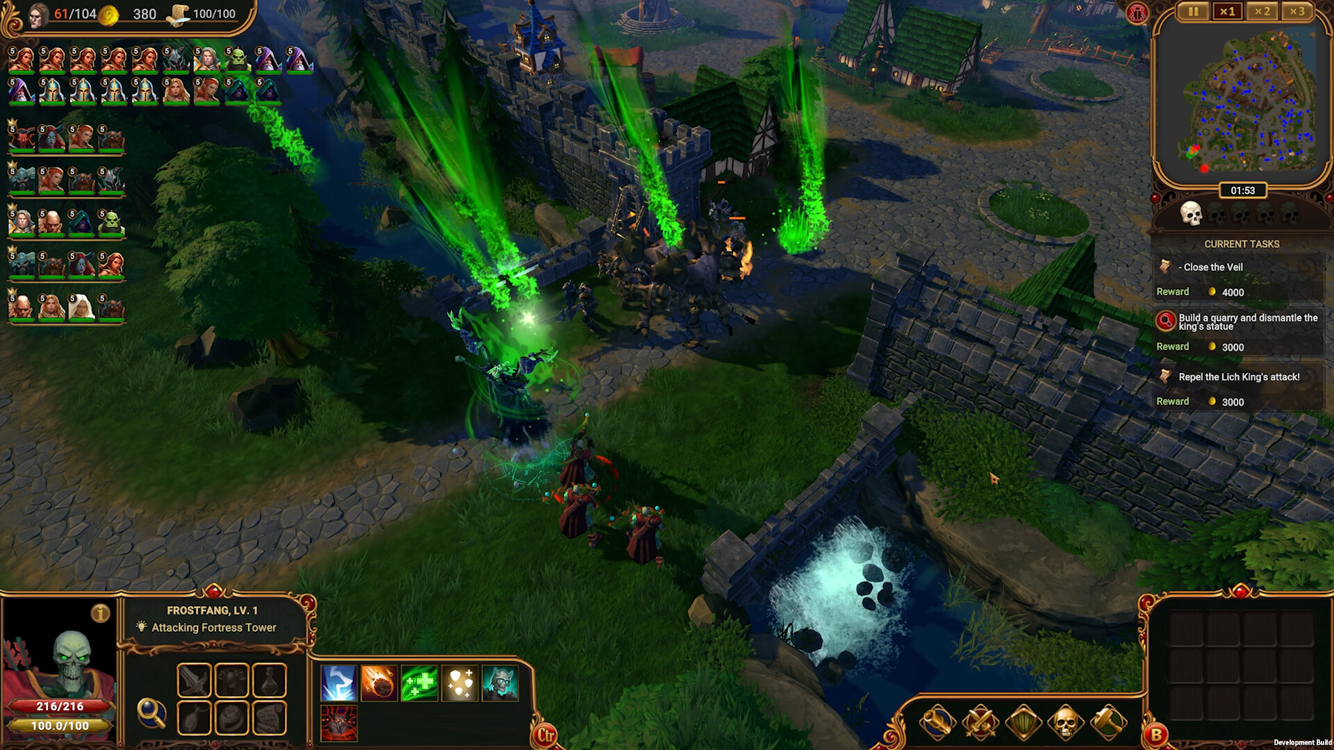 Lessaria: Fantasy Kingdom Sim gameplay screenshot 2
