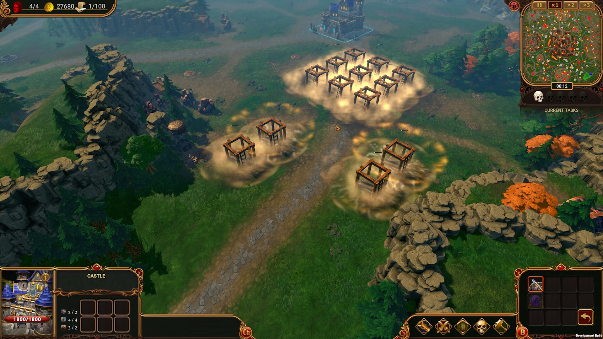 Lessaria: Fantasy Kingdom Sim gameplay screenshot 2