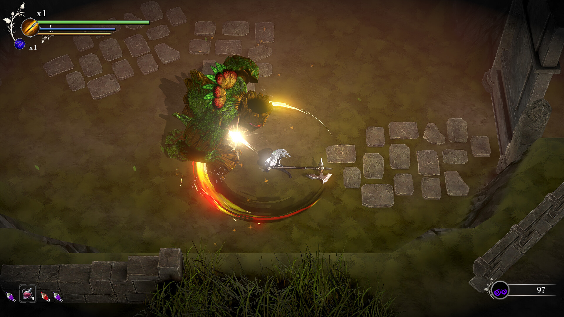 Maid of Salvation gameplay screenshot 1