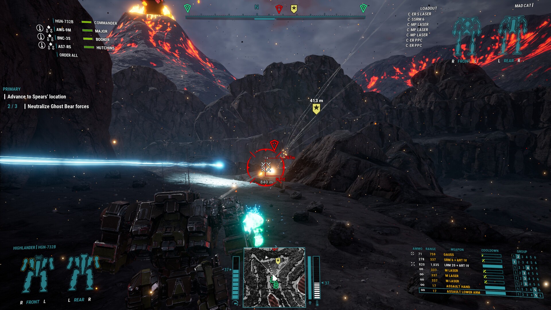 MechWarrior 5: Mercenaries - Shadow of Kerensky gameplay screenshot 1
