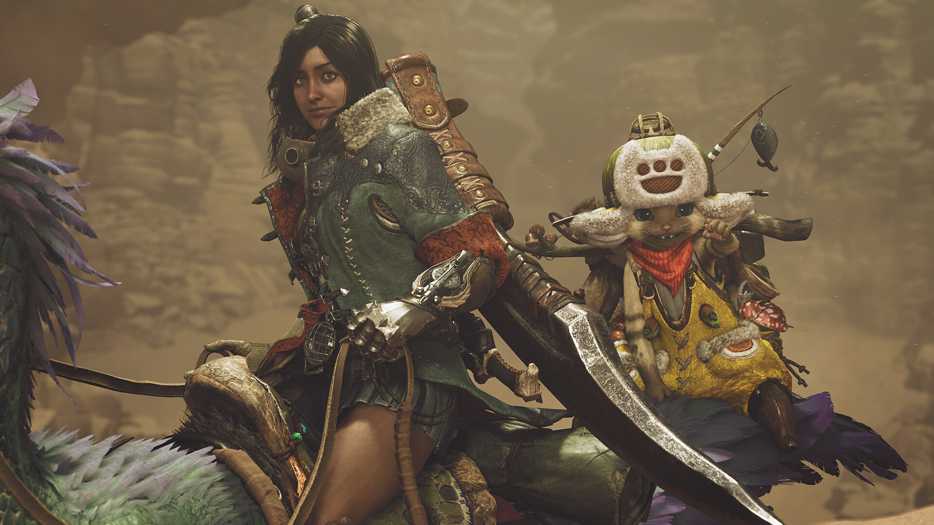 Monster Hunter Wilds gameplay screenshot 1