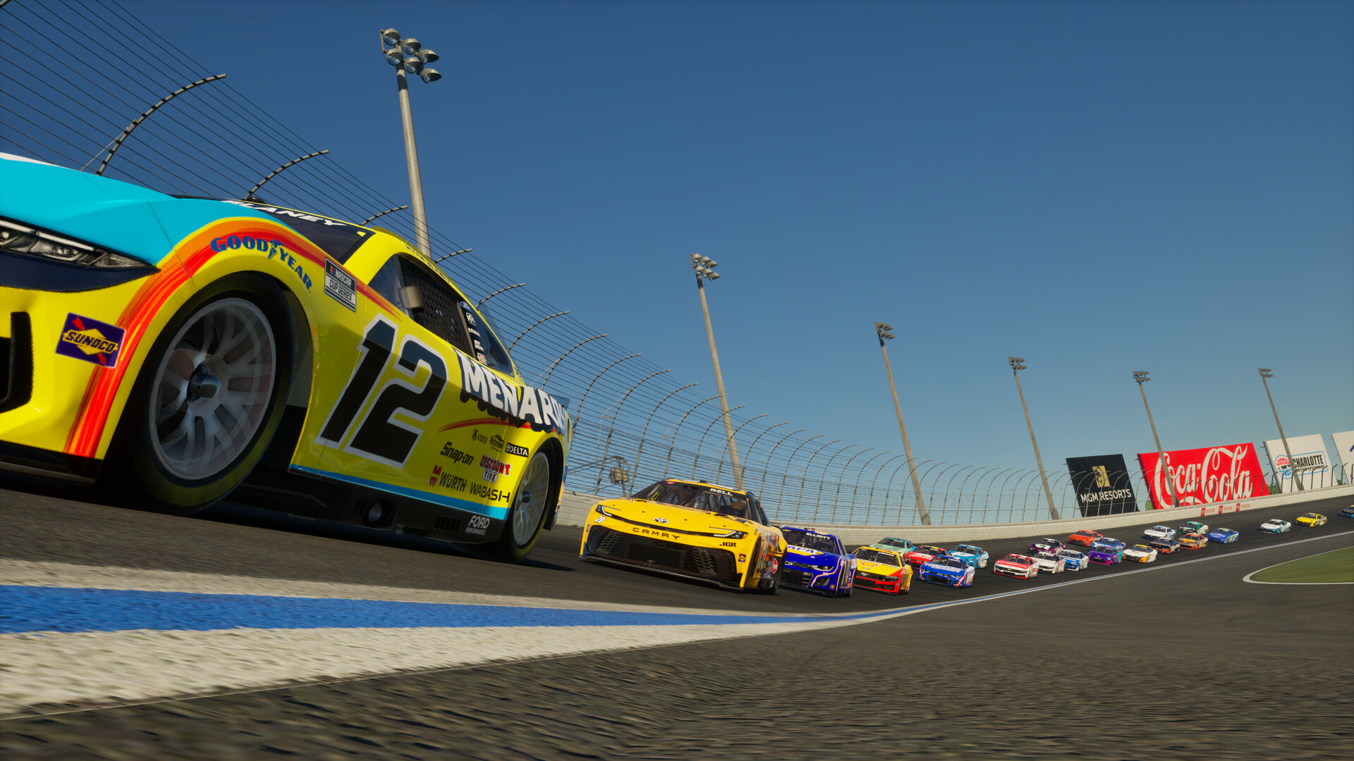 NASCAR 25 gameplay screenshot 1