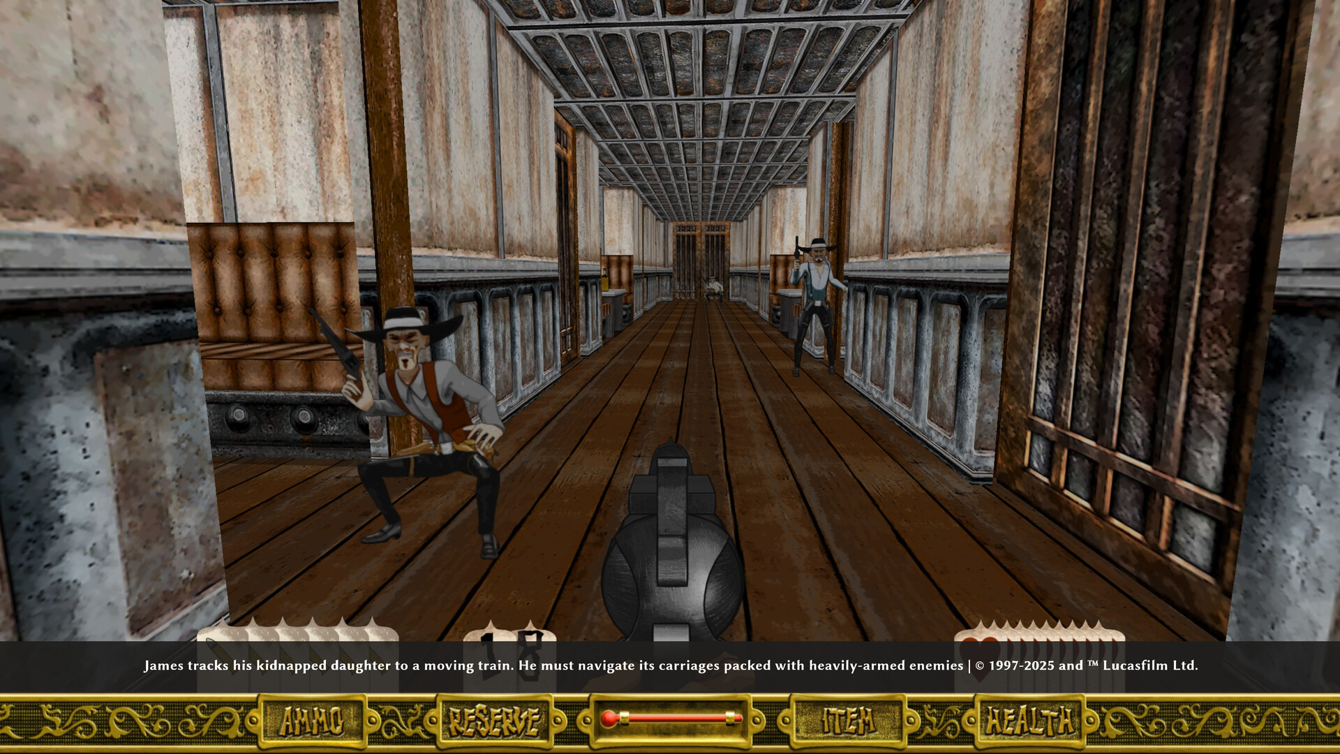 Outlaws + Handful of Missions: Remaster gameplay screenshot 1