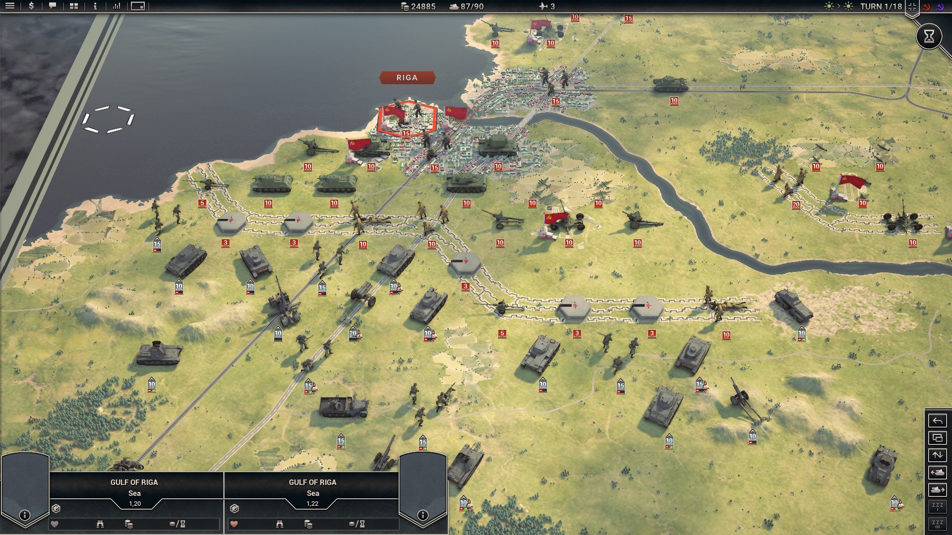 Panzer Corps 2: Axis Operations - 1941 gameplay screenshot 1