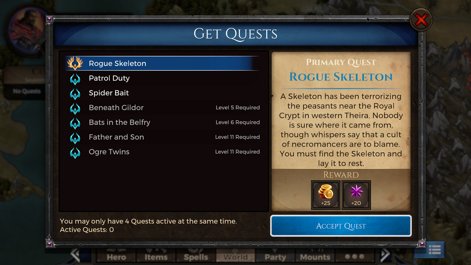 Puzzle Quest: Immortal Edition gameplay screenshot 1