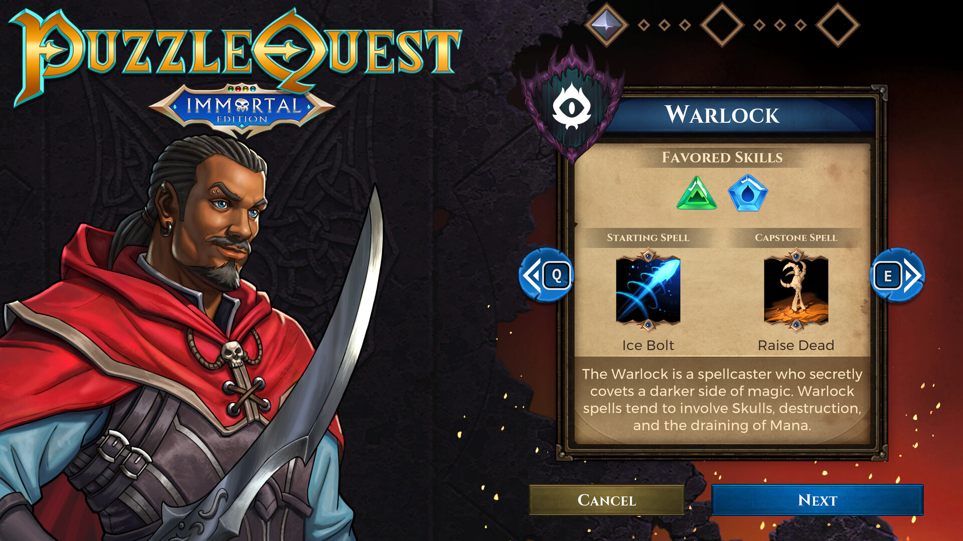 Puzzle Quest: Immortal Edition gameplay screenshot 2