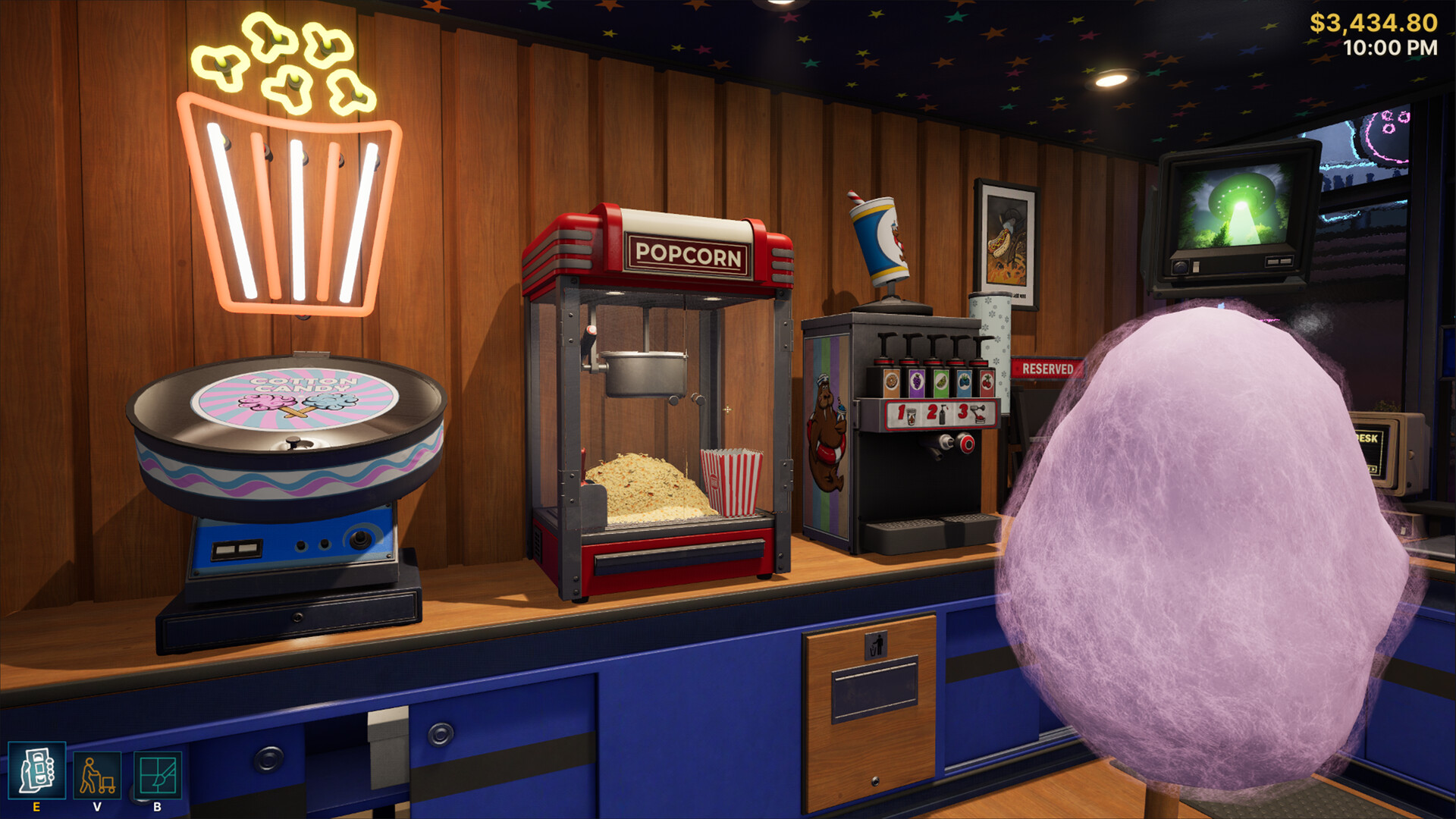 Retro Rewind - Video Store Simulator gameplay screenshot 2