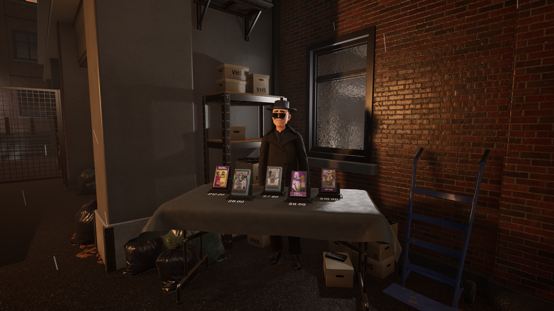 Retro Rewind - Video Store Simulator gameplay screenshot 1