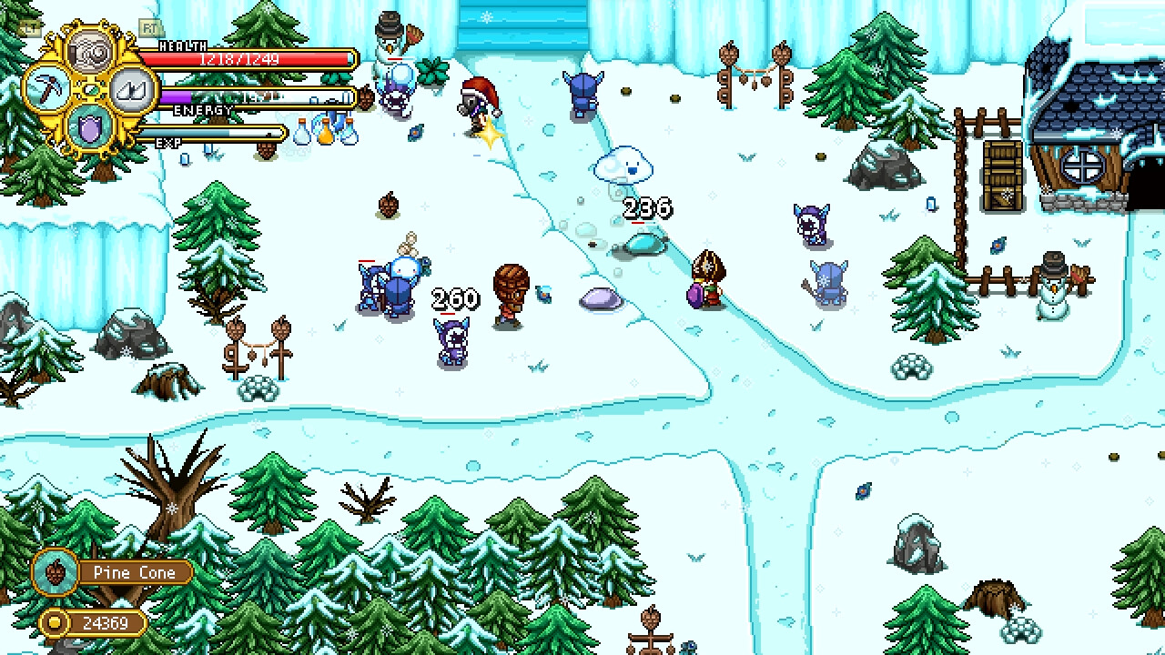 Secrets of Grindea gameplay screenshot 1