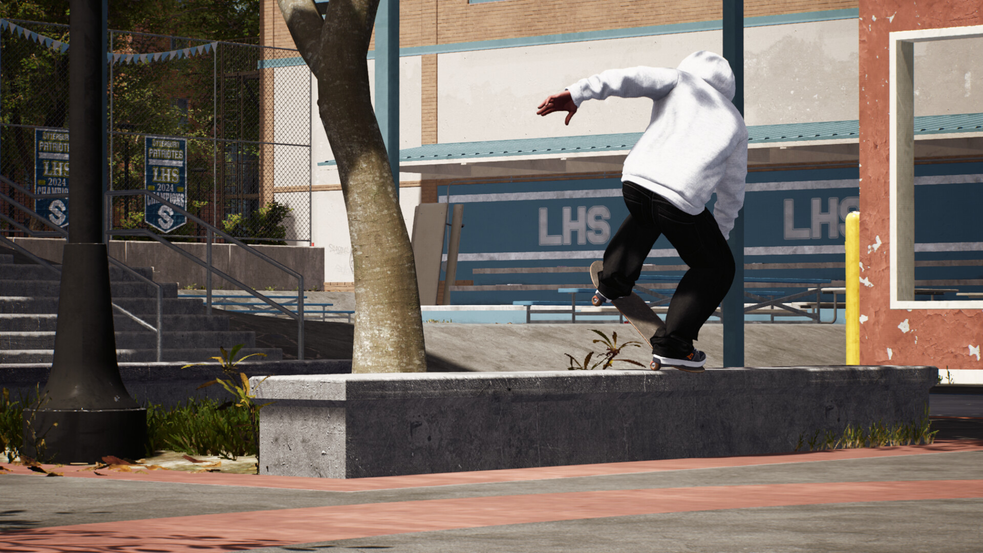 Session: Skate Sim Schoolyard gameplay screenshot 2
