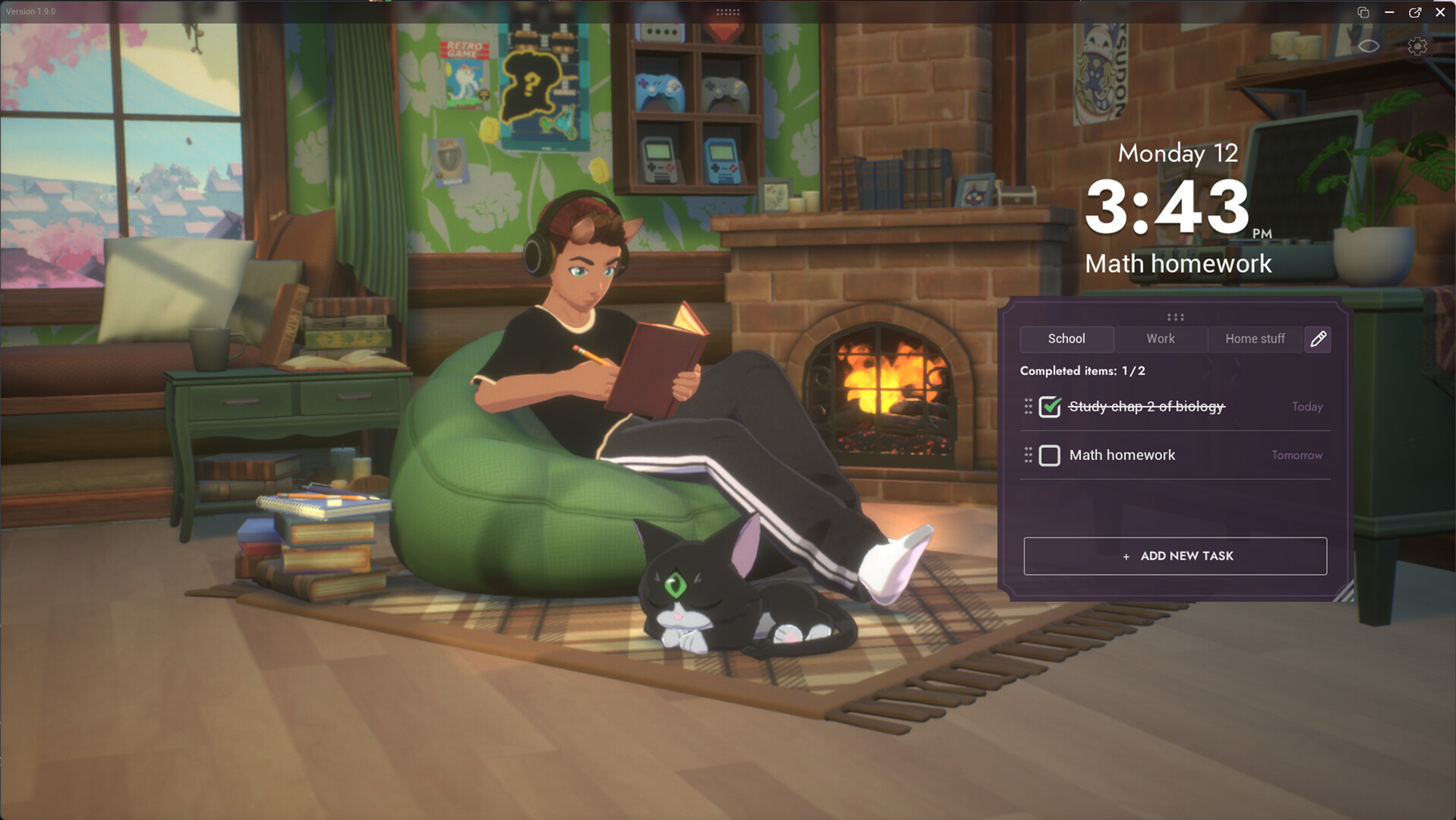 Spirit City: Lofi Sessions gameplay screenshot 1