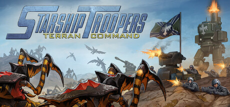 Starship Troopers: Terran Command PC Game Cover Art