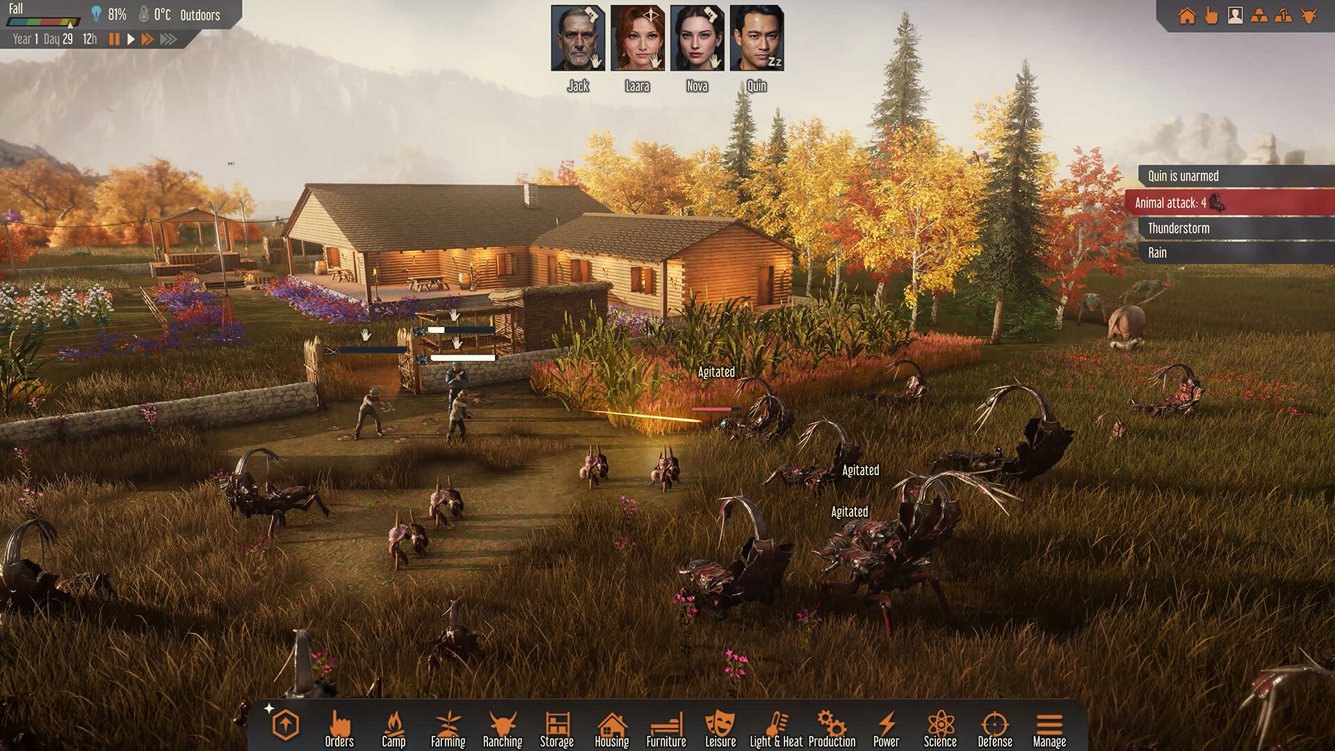 Stranded: Alien Dawn gameplay screenshot 2