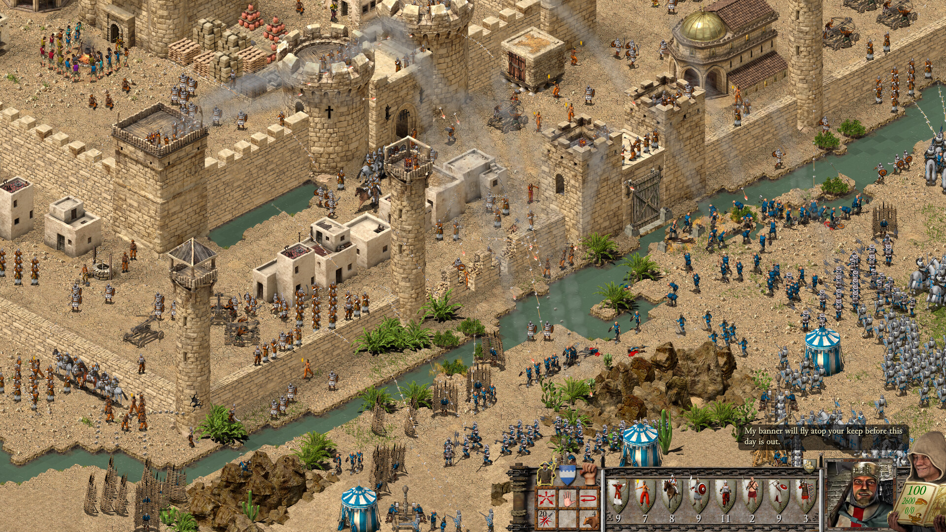 Stronghold Crusader: Definitive Edition gameplay screenshot 1