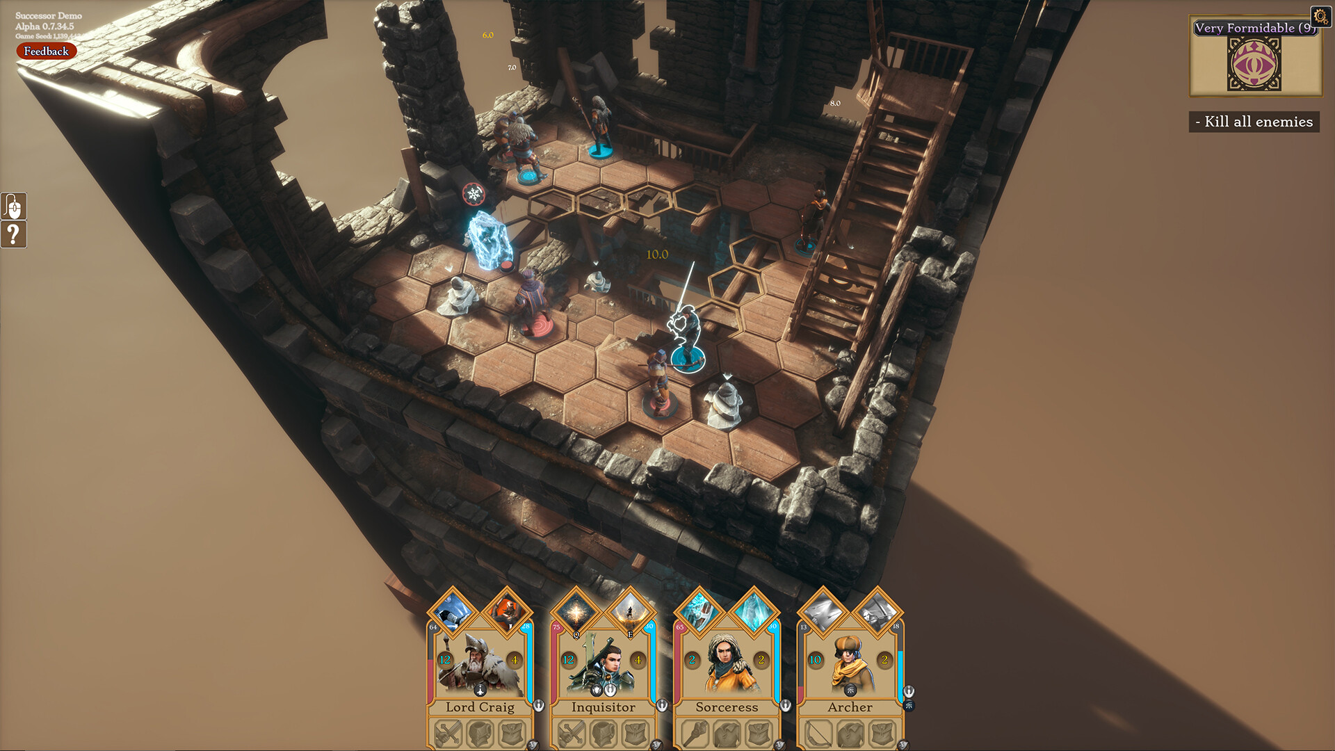 Successor gameplay screenshot 1