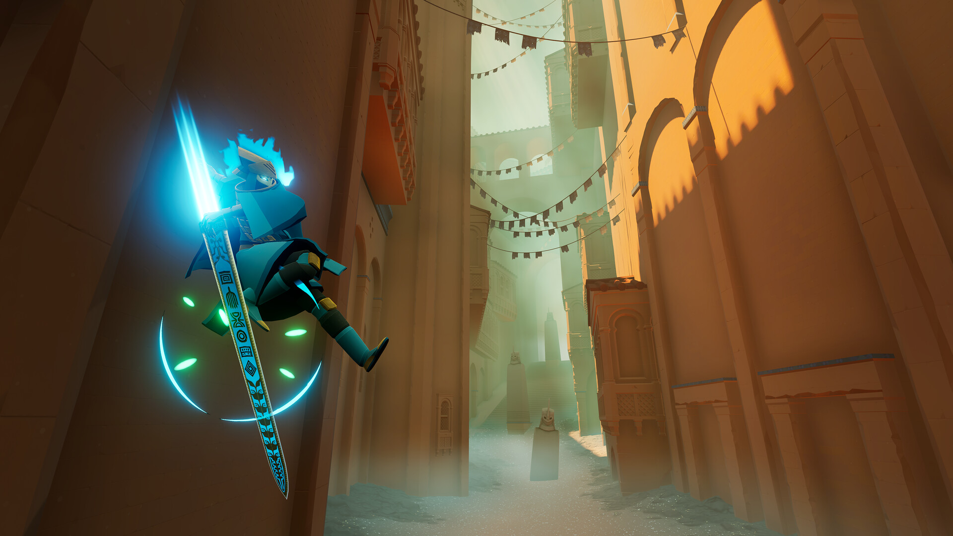 Sword of the Sea gameplay screenshot 2