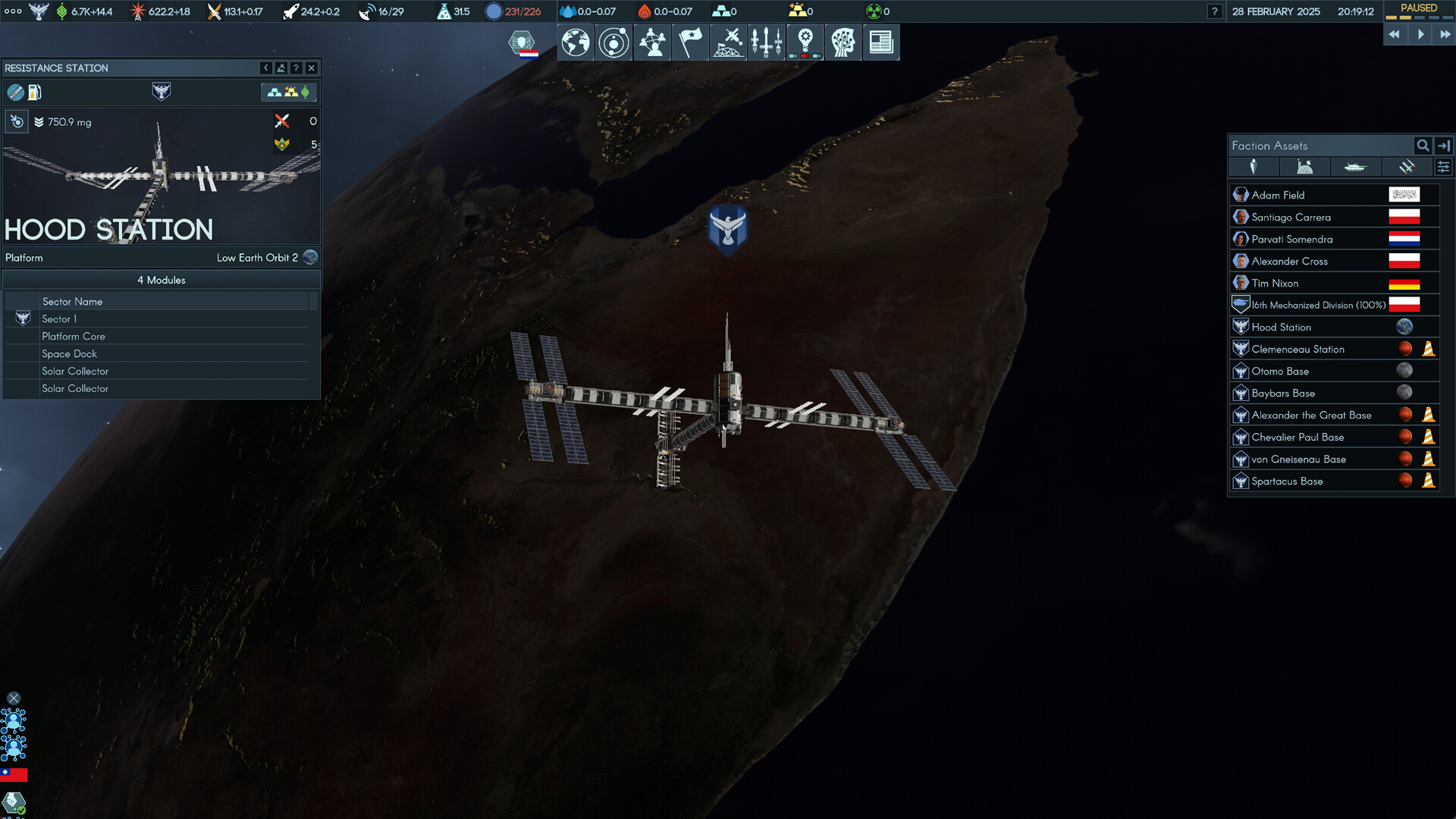 Terra Invicta gameplay screenshot 1