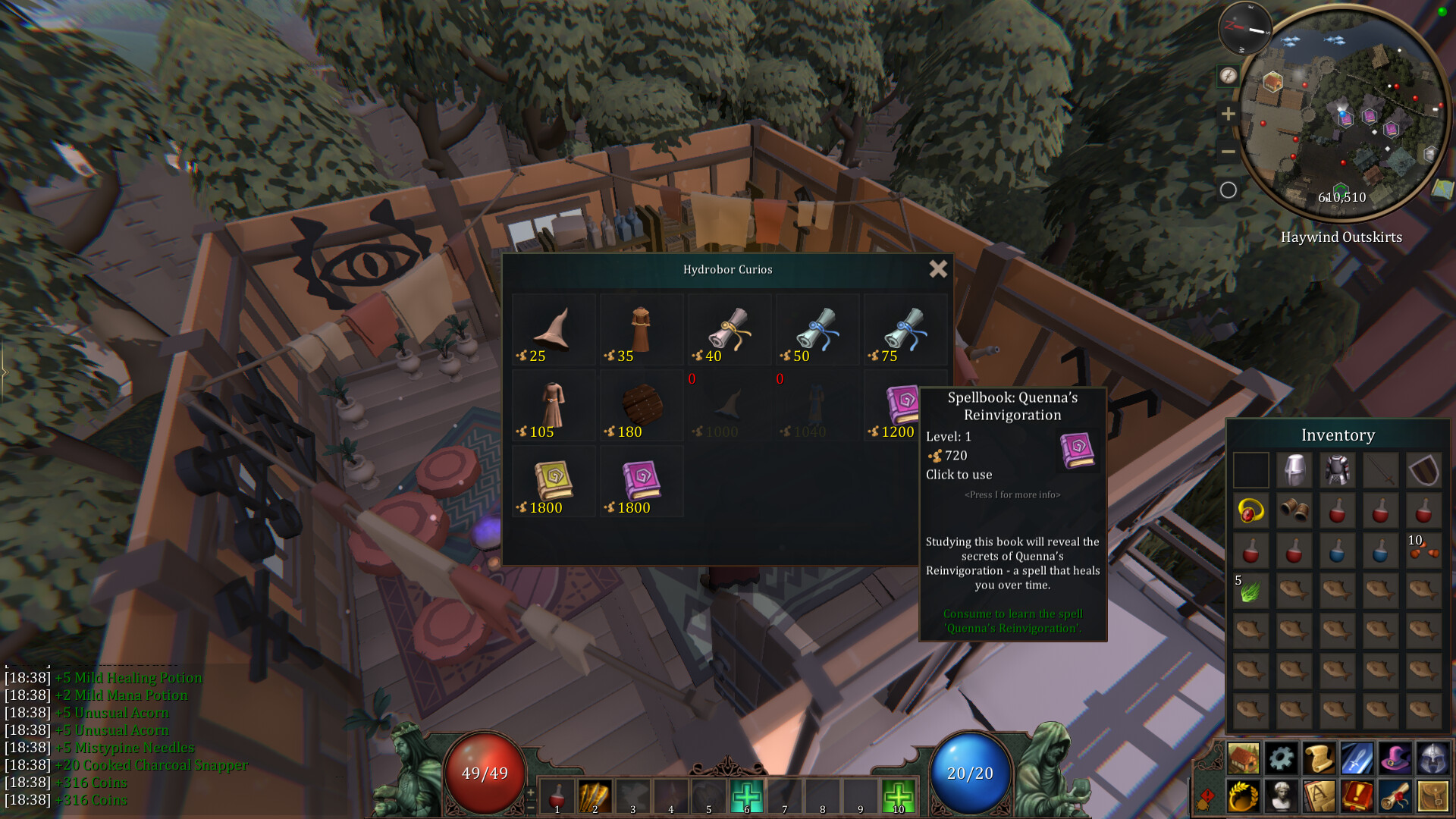 The Black Grimoire: Cursebreaker gameplay screenshot 1