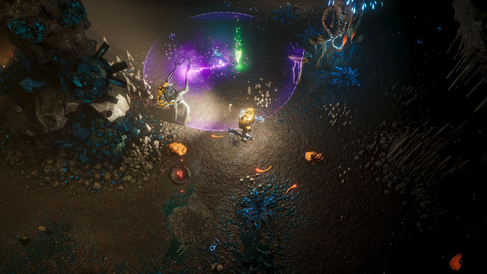 The Riftbreaker: Into The Dark gameplay screenshot 2