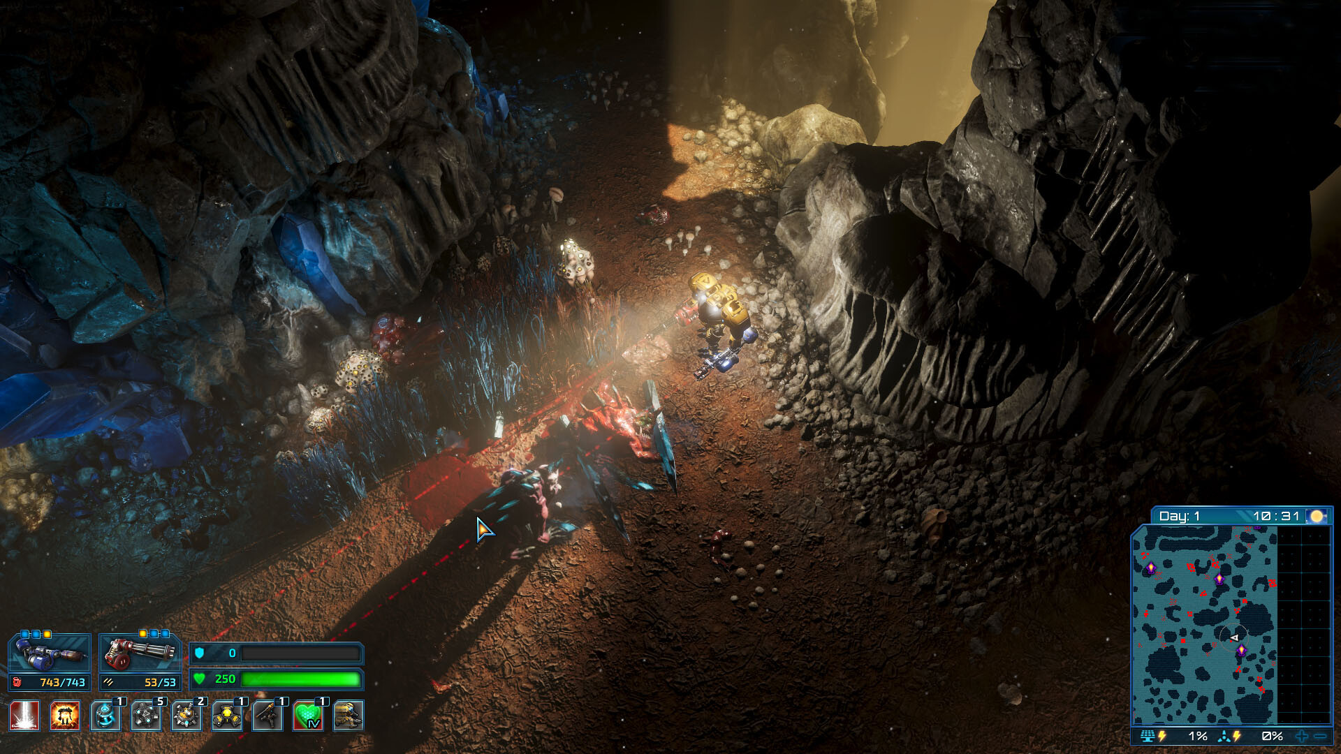 The Riftbreaker: Into The Dark gameplay screenshot 1