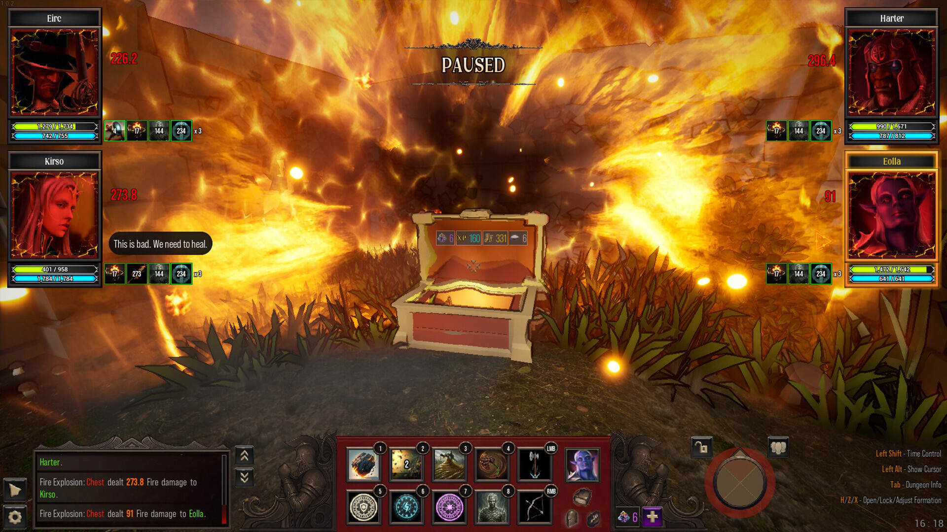 Titans of the Past gameplay screenshot 2