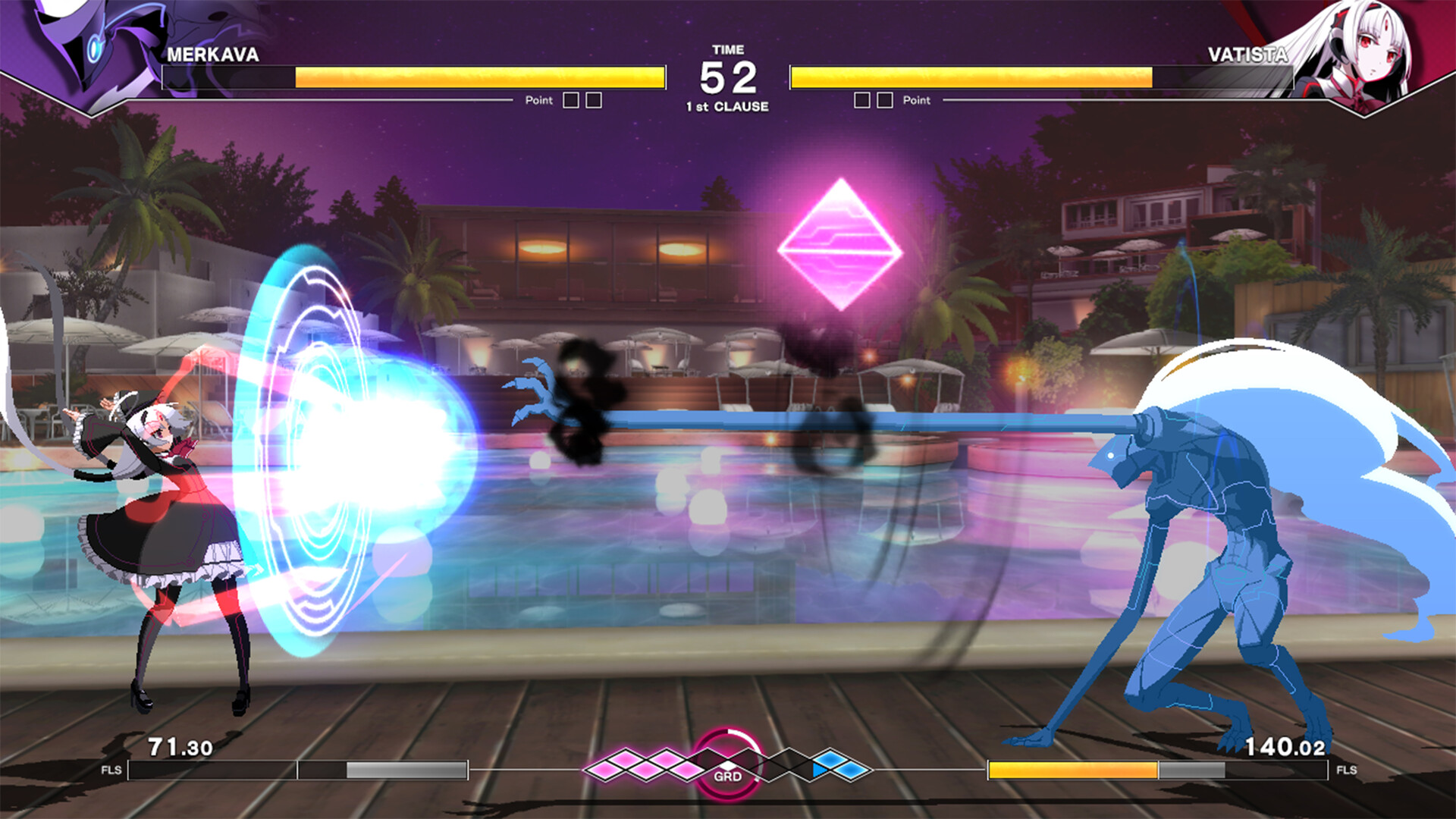 UNDER NIGHT IN-BIRTH II Sys:Celes gameplay screenshot 2