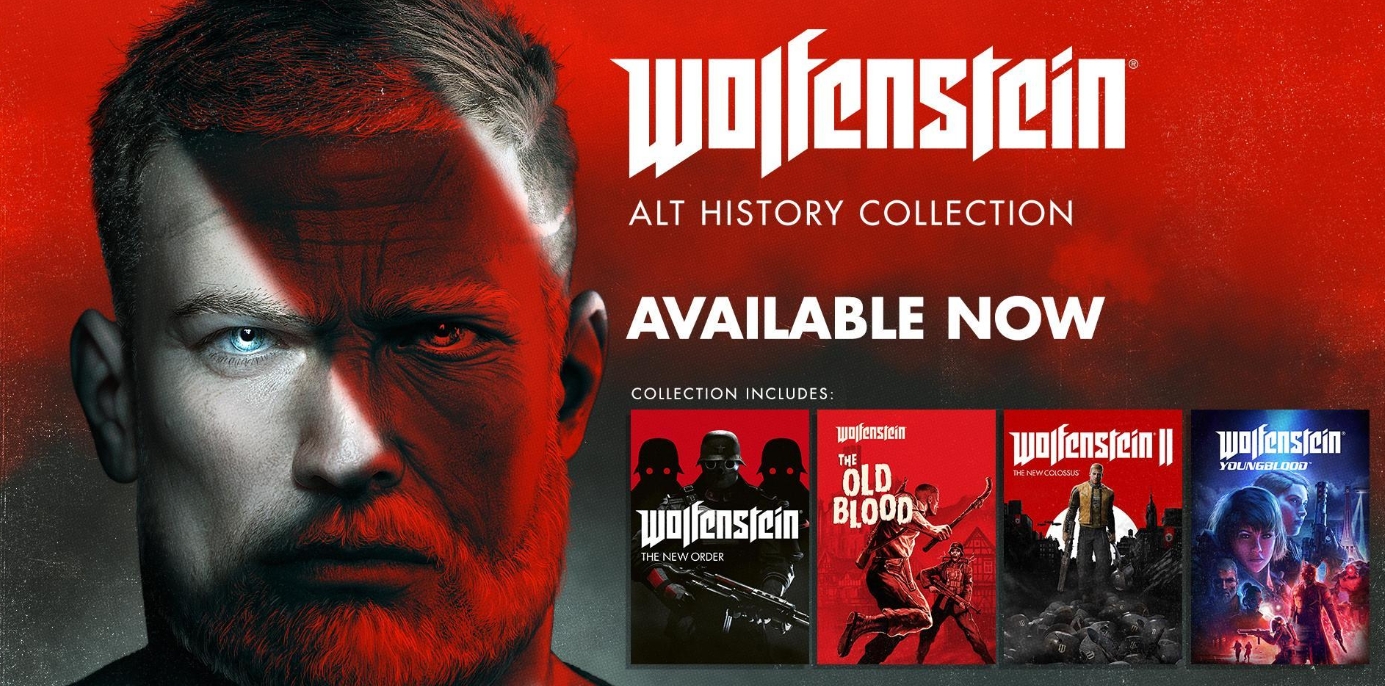 Wolfenstein Alt History Collection PC Game Cover Art