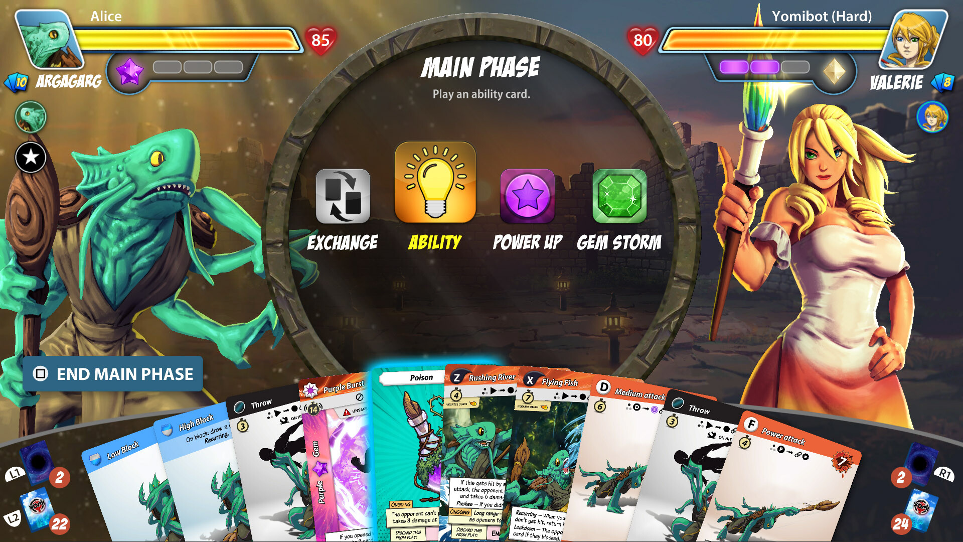 Yomi 2 gameplay screenshot 1